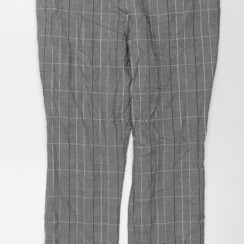 Marks and Spencer Women's Grey Check Dress Pants