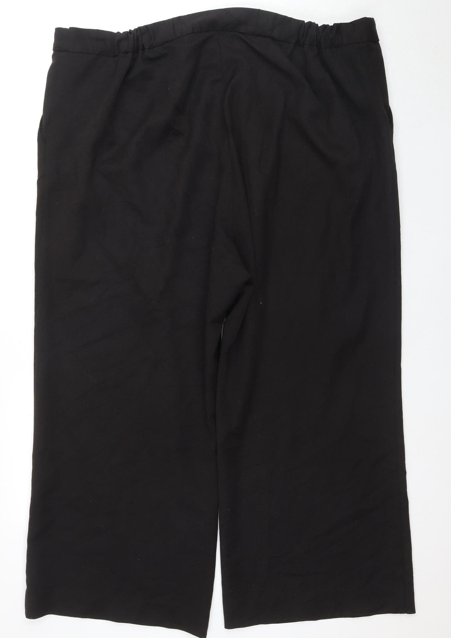 Evans Black Women's Trousers Size 22