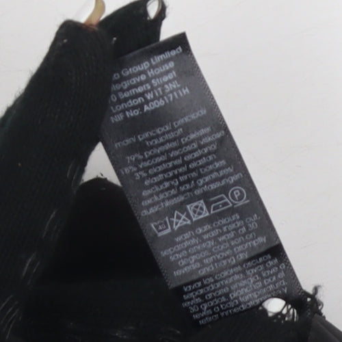 Evans Black Women's Trousers Size 22