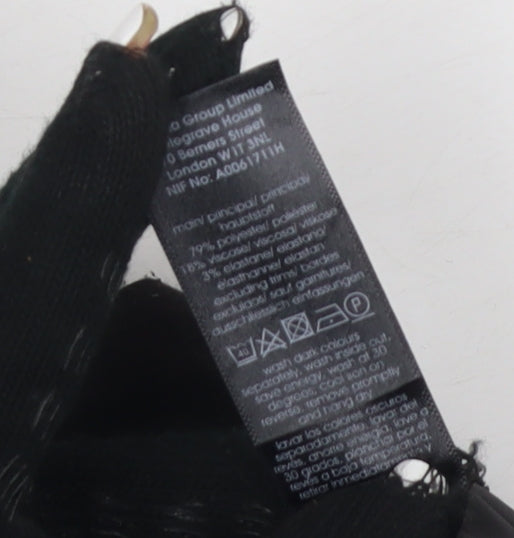 Evans Black Women's Trousers Size 22