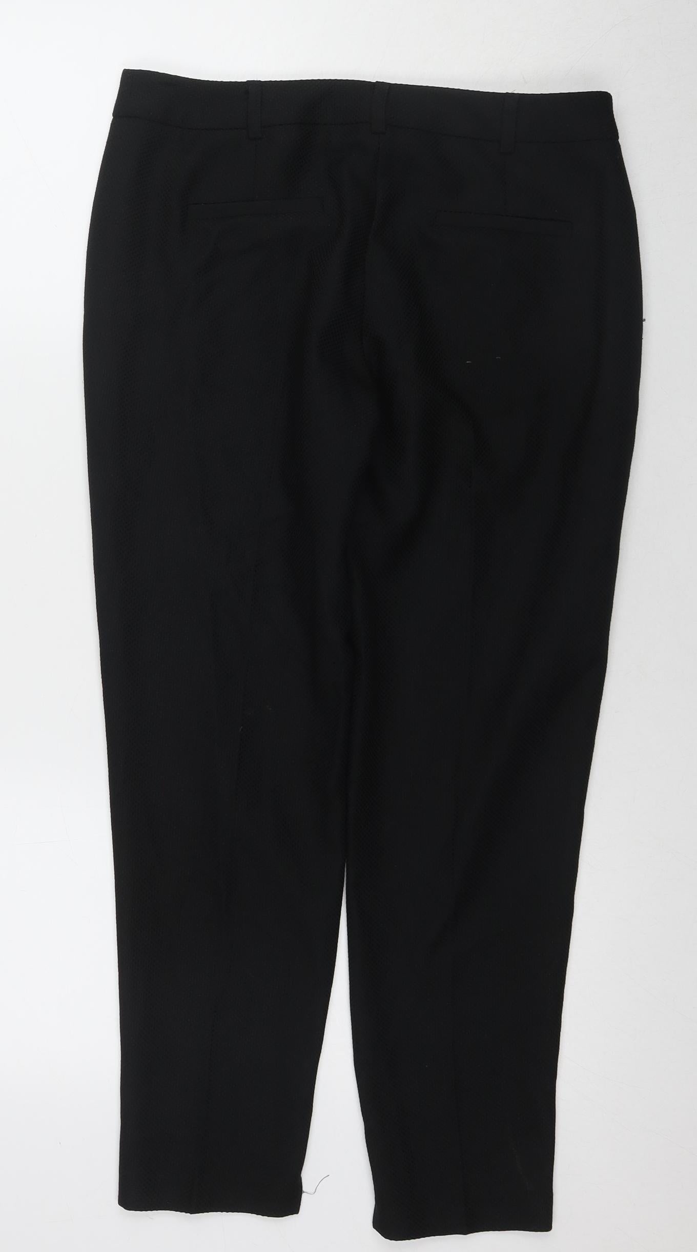 Dorothy Perkins Women's Black Trousers Size 10