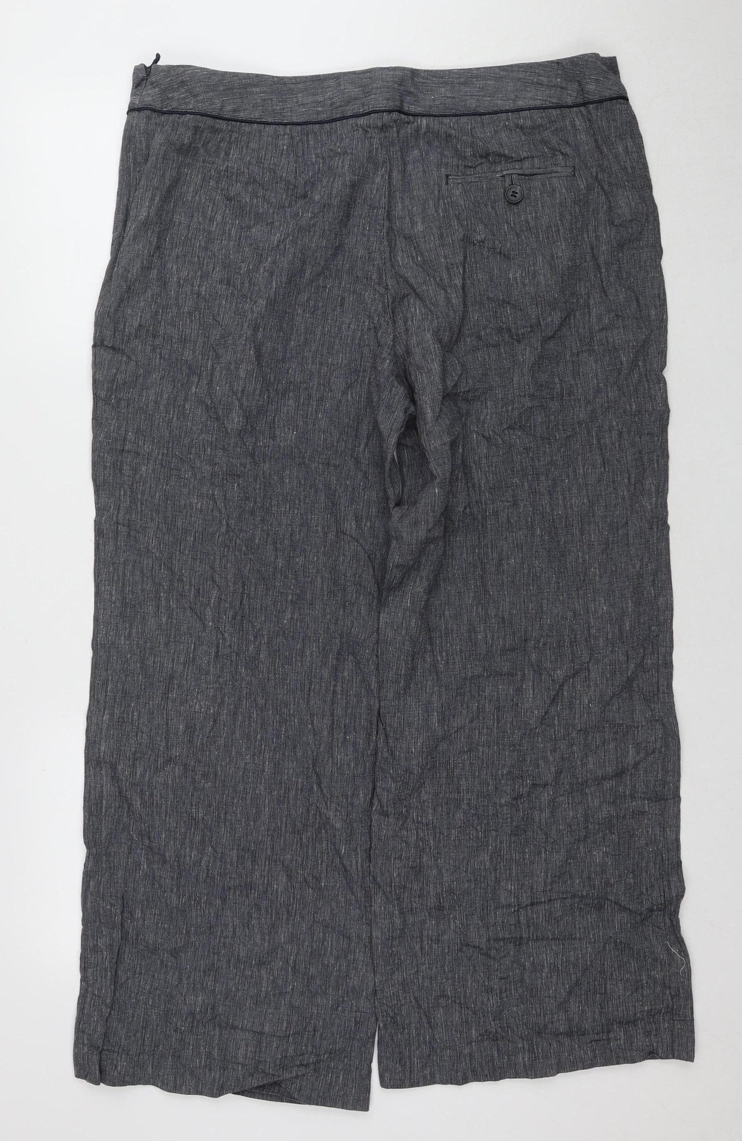 Marks and Spencer Women's Blue Trousers Size 18