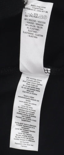 Wallis Black Women's Jegging Trousers - Size L