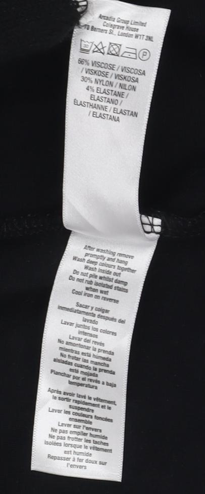 Wallis Black Women's Jegging Trousers - Size L