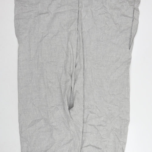 Marks and Spencer Women's Grey Trousers UK 18