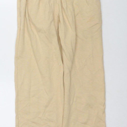Rebellious Beige Women's Jogger Trousers Size 6
