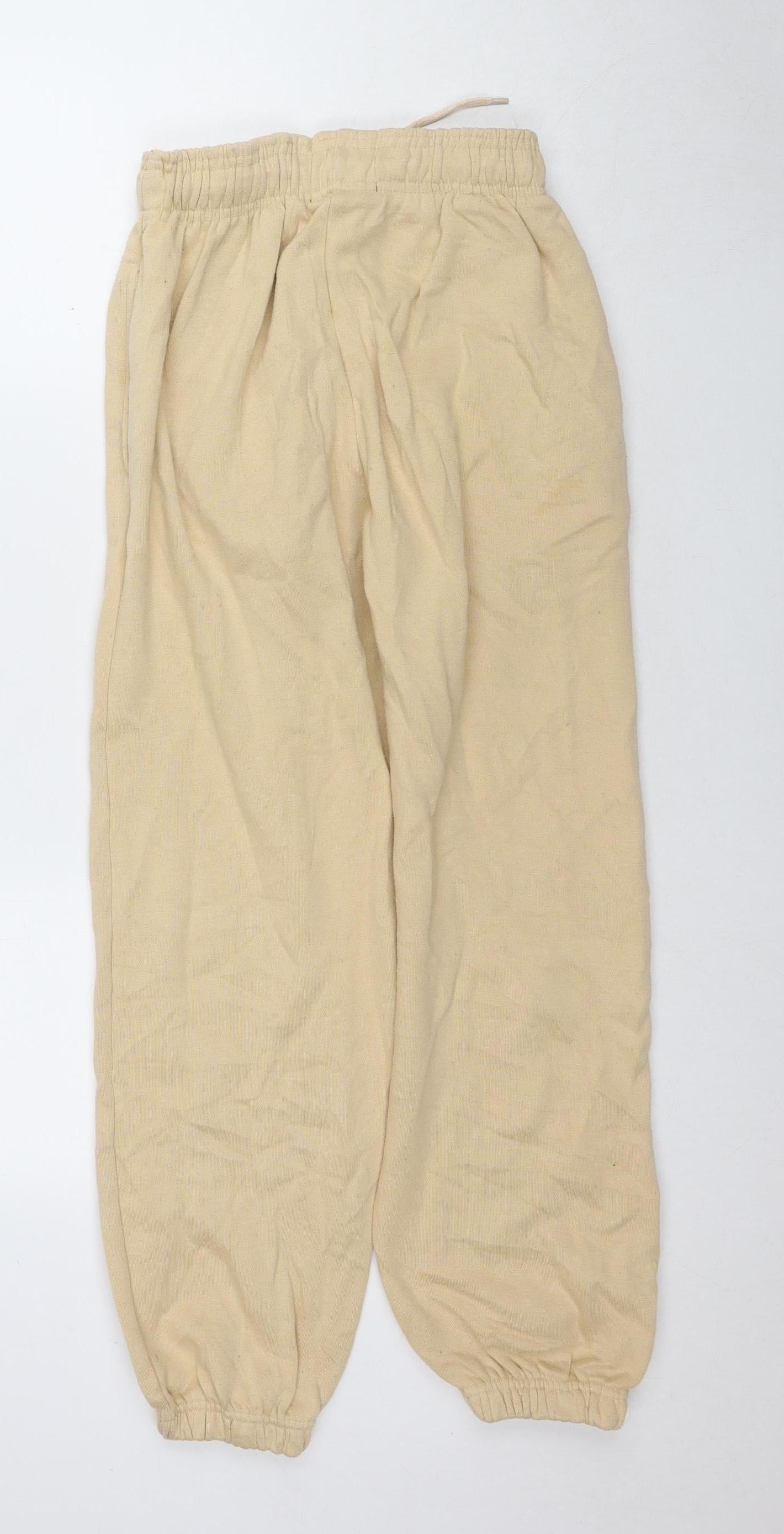 Rebellious Beige Women's Jogger Trousers Size 6