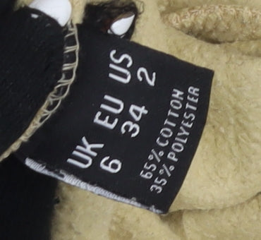 Rebellious Beige Women's Jogger Trousers Size 6