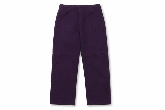 Front view of GapFit unisex kids purple sweatpants m activewear stretch