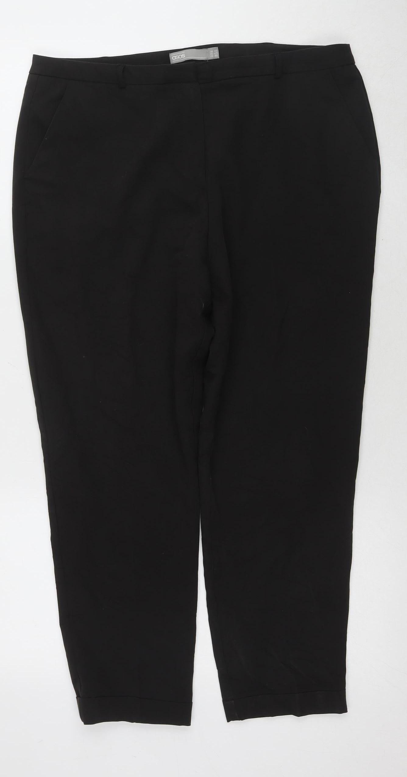 ASOS Women's Black Trousers Size 10