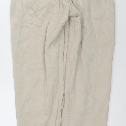 H&M Beige Jogger Trousers - Women's Size 6