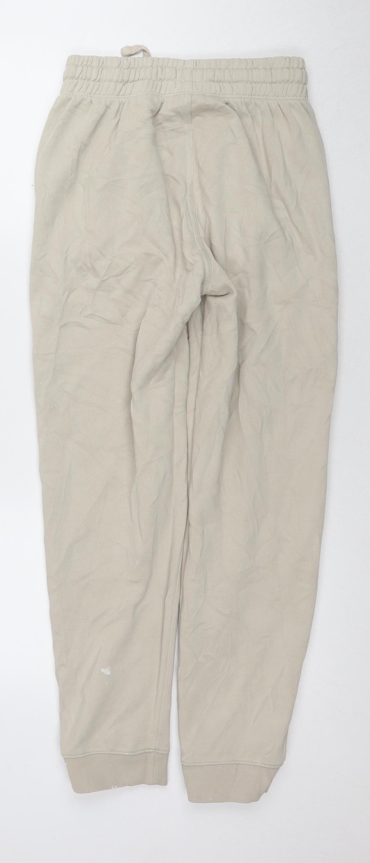 H&M Beige Jogger Trousers - Women's Size 6