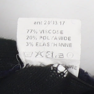 Ficelle Paris Women's Blue Cropped Trousers Size 8