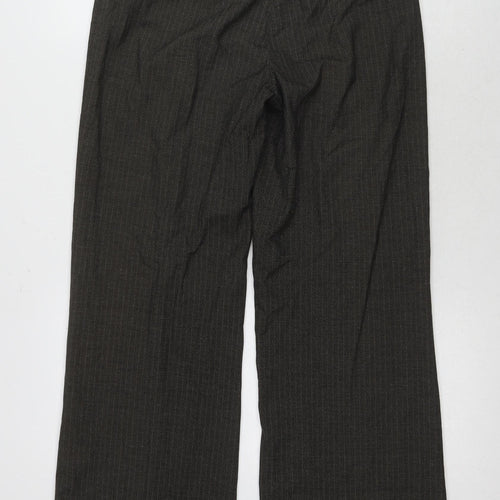 Next Women's Black Bootcut Trousers Size 8R