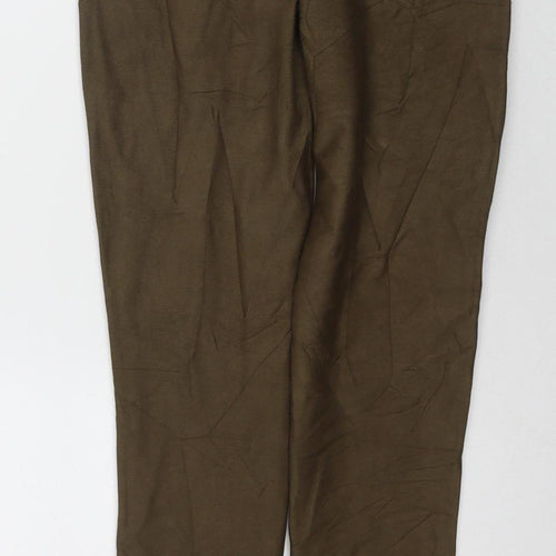 Forever 21 Women's Brown Slim Trousers XS