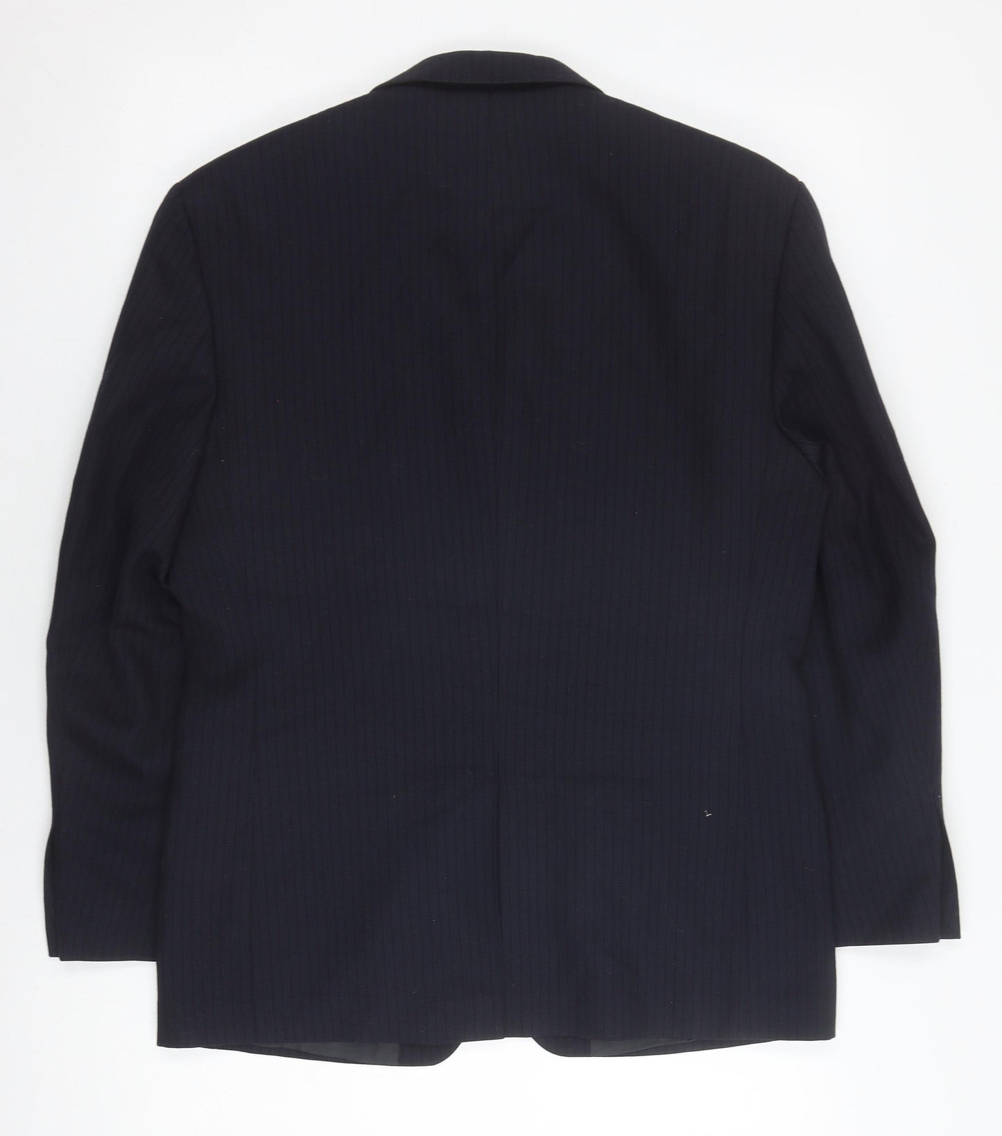 Pinstripe Fine Lines Men's Blazer Black 38S