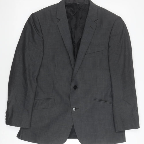 Kin by John Lewis Men's Grey Slim Fit Blazer 40S Slim Business