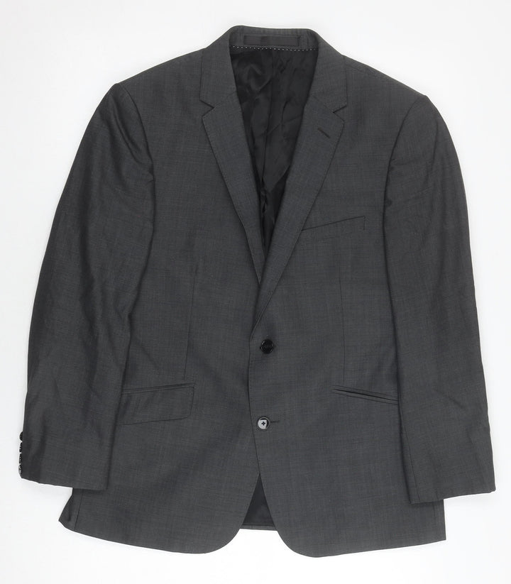 Kin by John Lewis Men's Grey Slim Fit Blazer 40S Slim Business