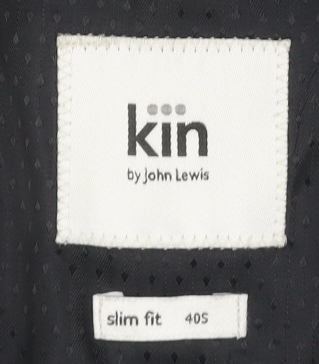 Kin by John Lewis Men's Grey Slim Fit Blazer 40S Slim Business