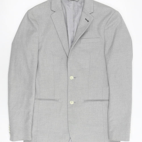 Jack & Jones Grey Men's Blazer Size 46