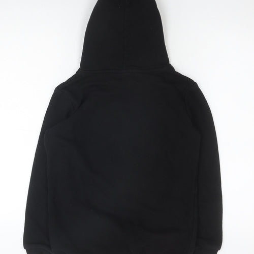 LFC Boys Black Pullover Hoodie 11-12 Years Hooded Graphic Liverpool FC