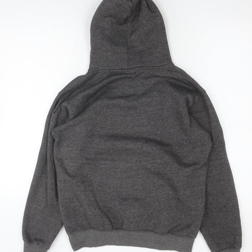 Adidas Men's Grey Pullover Hoodie Small