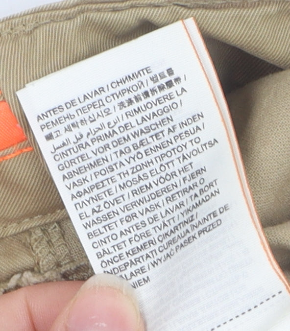 Superdry Men's Beige Cargo Shorts M Regular Fit