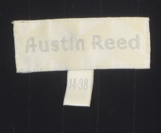 Austin Reed Women's Black Pinstripe Blazer Size 14