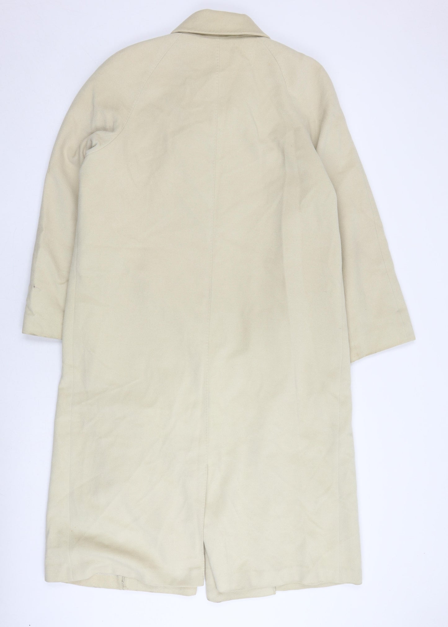 Laurèl Women's Beige Wool Cashmere Pea Coat Size 6