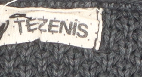Tezenis Women's Black Cardigan Medium Open Knit