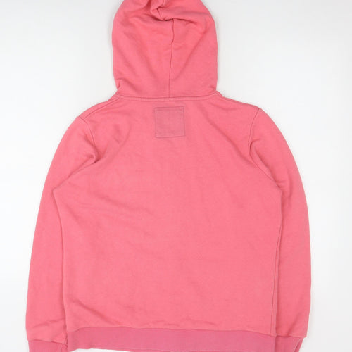 Crew Clothing Women's Pink Casual Hoodie Jacket, Size 14
