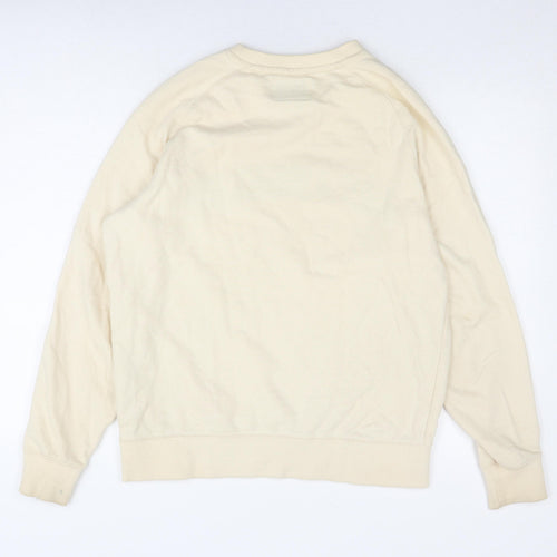 The Stronghold Men's Ivory City Logo Pullover Sweatshirt, S