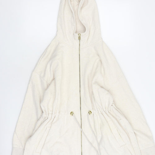 Varley Women's Ivory Hooded Jacket, Medium, Casual Style