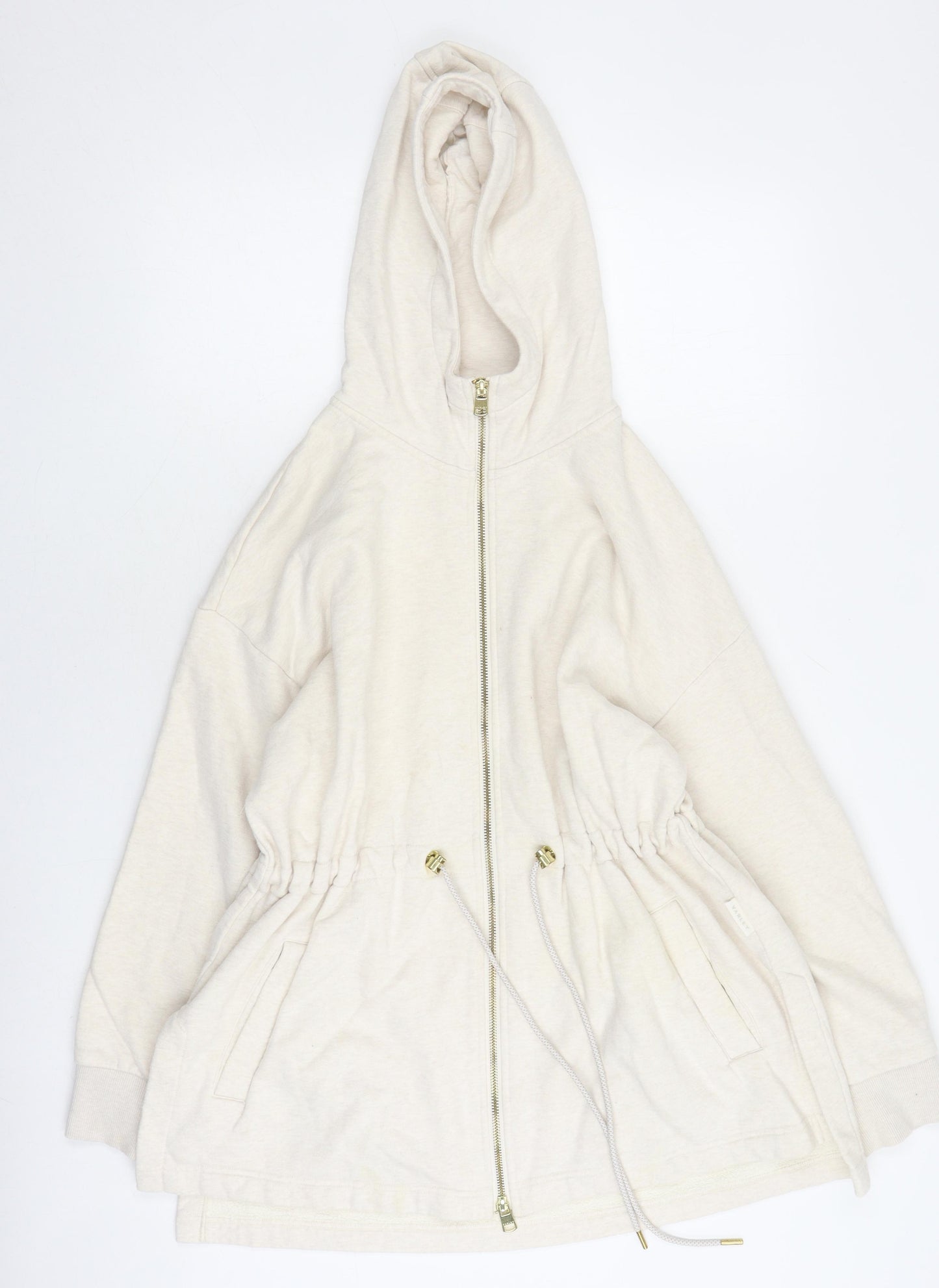 Varley Women's Ivory Hooded Jacket, Medium, Casual Style