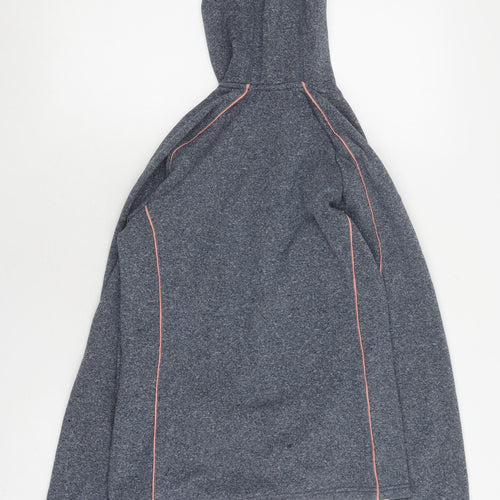 Crane Girls Grey Full Zip Hoodie 13-14 Years Hooded Fleece