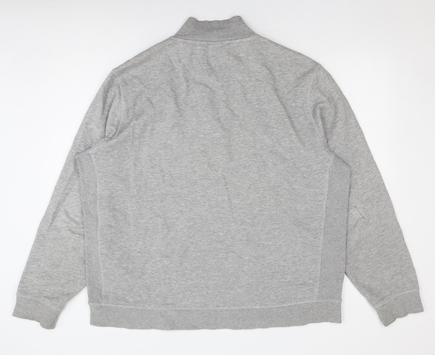 Original Penguin Men's Grey 2XL 1/2 Zip Sweatshirt