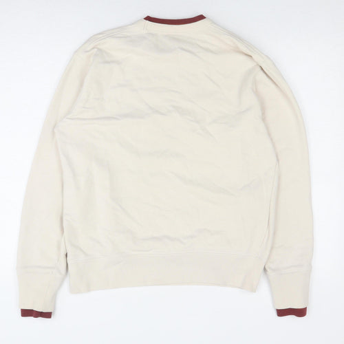 Napapijri Men's Beige Pullover Sweatshirt M