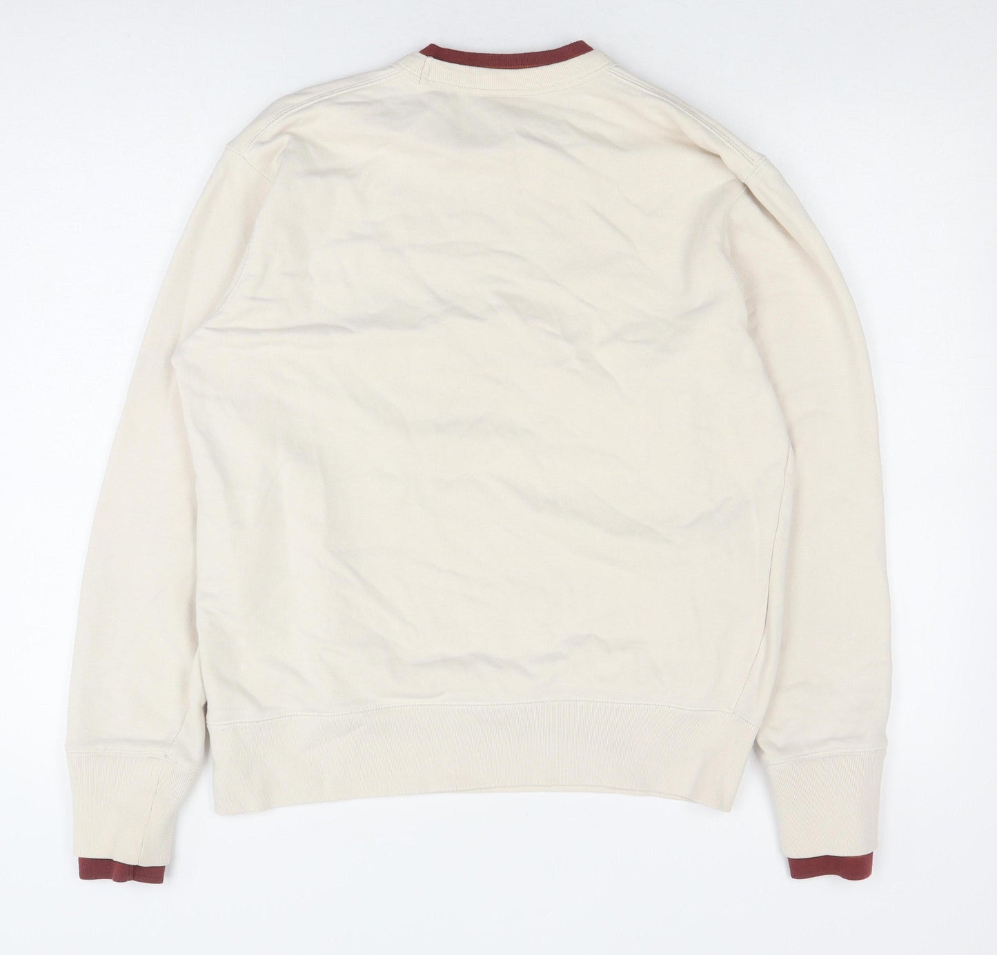 Napapijri Men's Beige Pullover Sweatshirt M