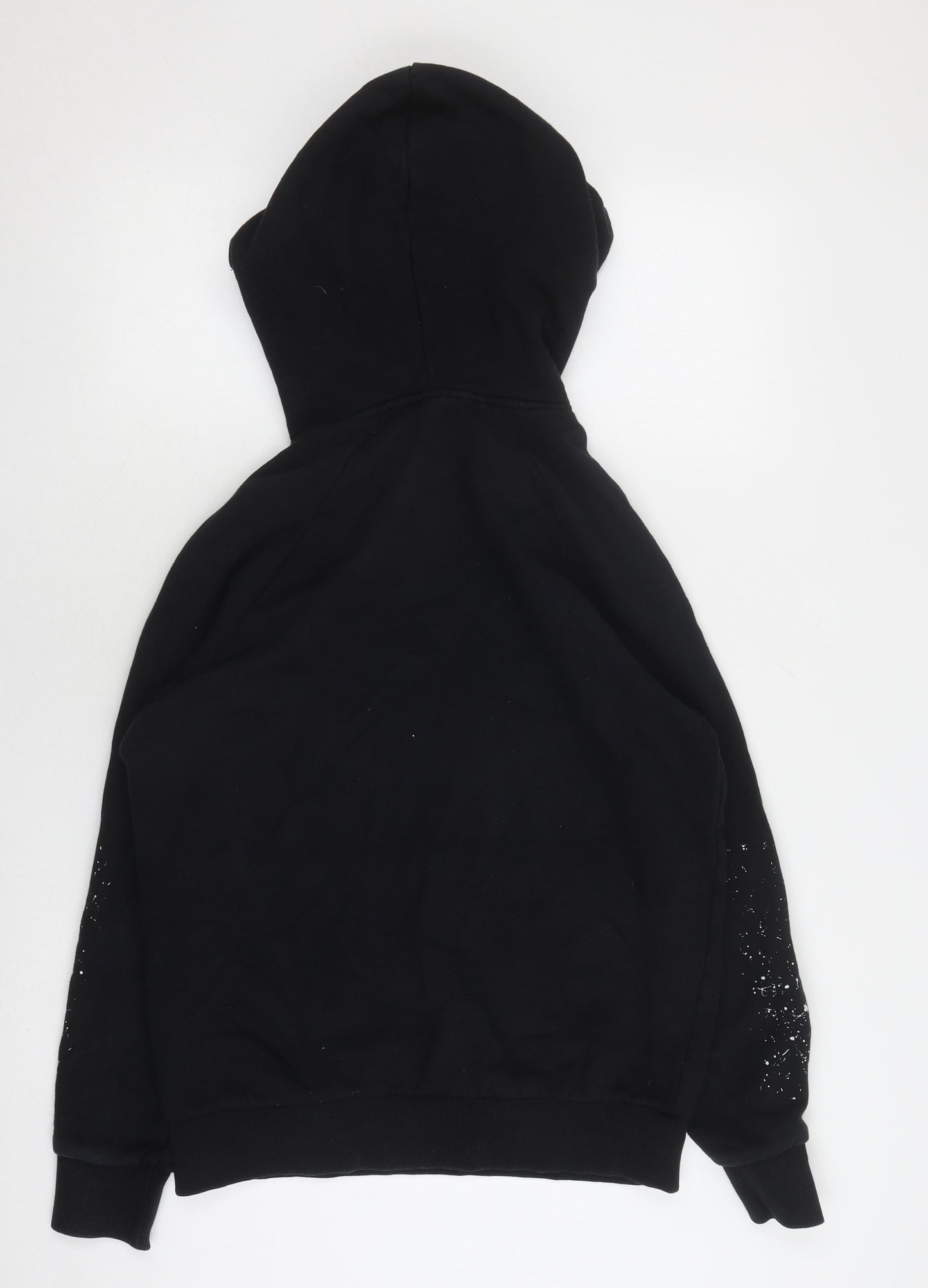 Trapstar Men's Black Pullover Hoodie, Size S