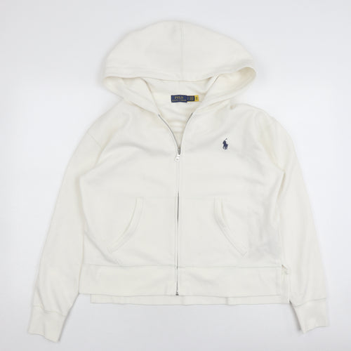 Polo Ralph Lauren Men's White S Hooded Jacket
