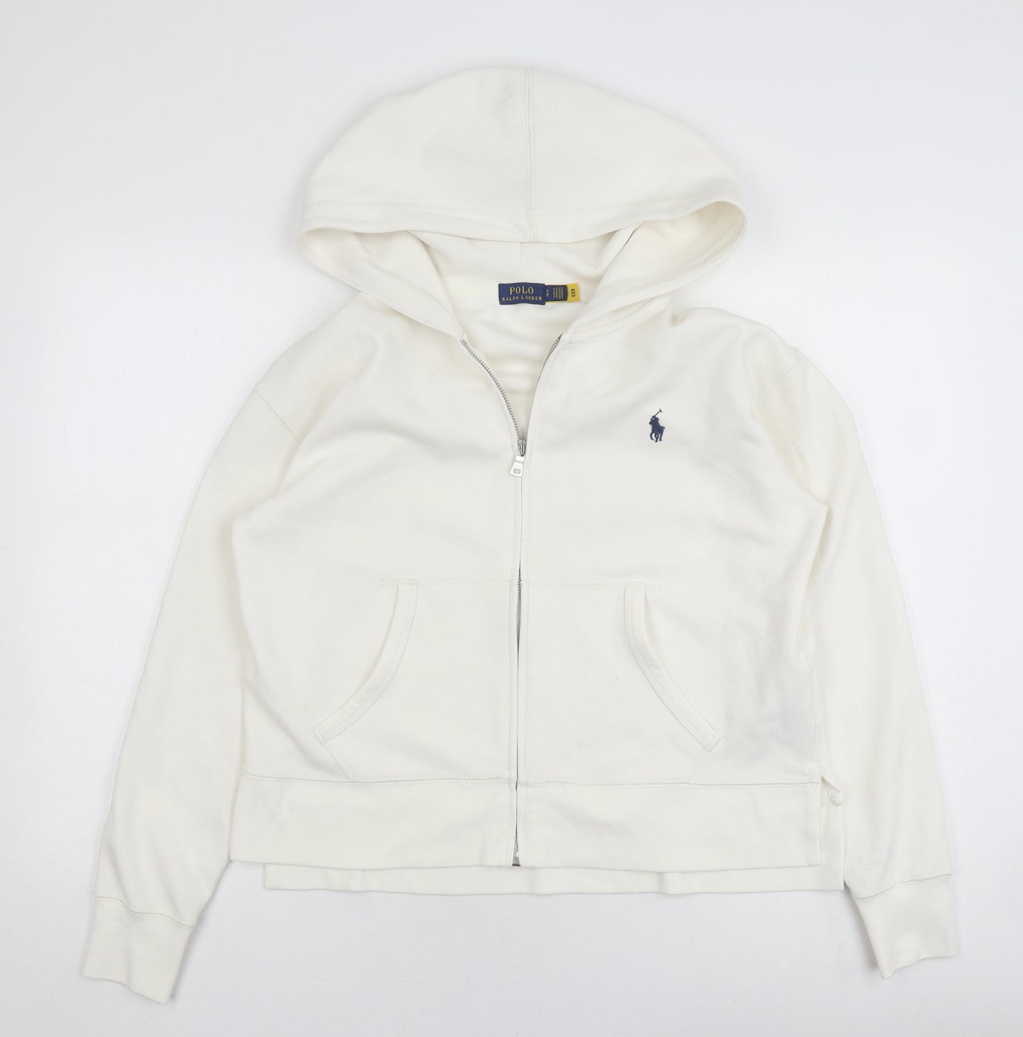 Polo Ralph Lauren Men's White S Hooded Jacket
