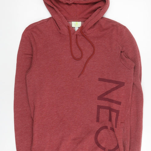 Adidas Men's Red XS Pullover Hoodie with Logo