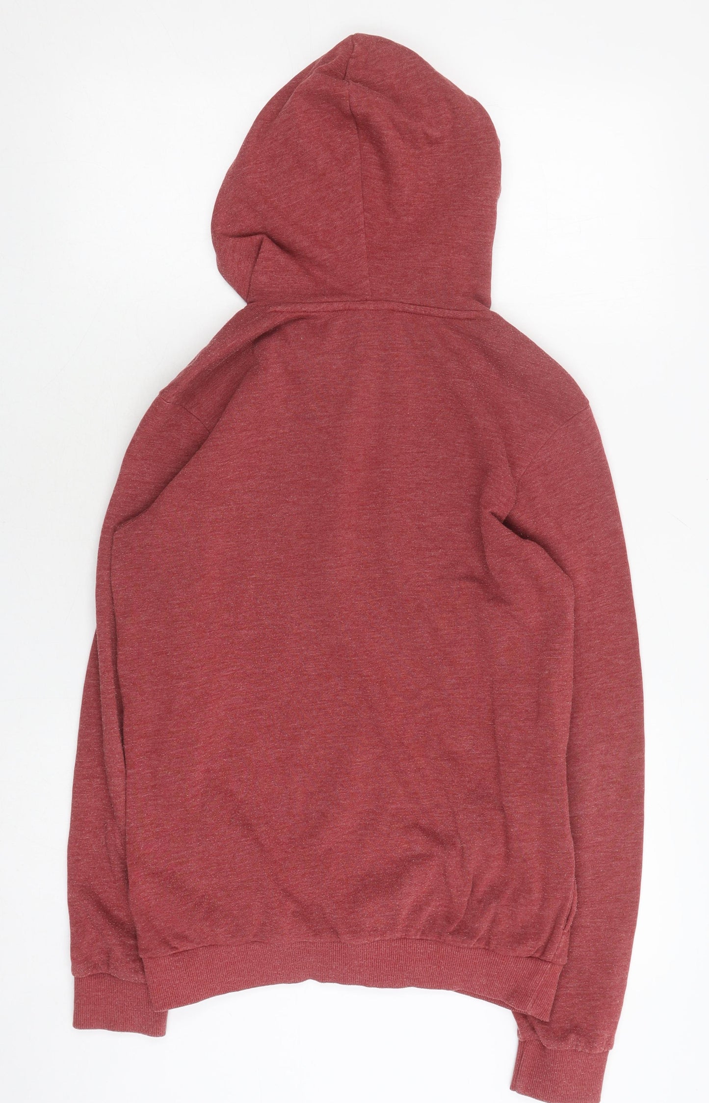 Adidas Men's Red XS Pullover Hoodie with Logo