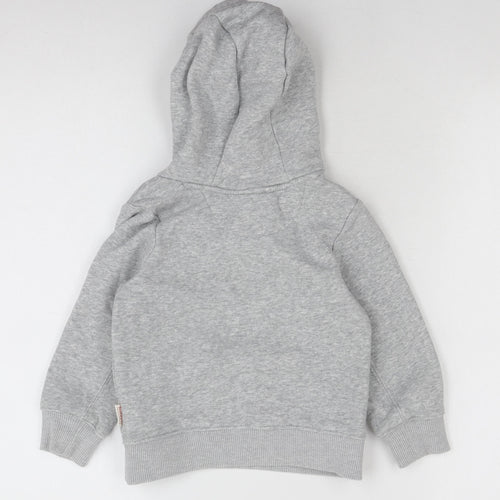 SoulCal Grey Boys Pullover Hoodie 4-5 Years