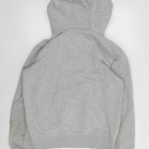 SoulCal & Co Men's Grey Hooded Jacket L