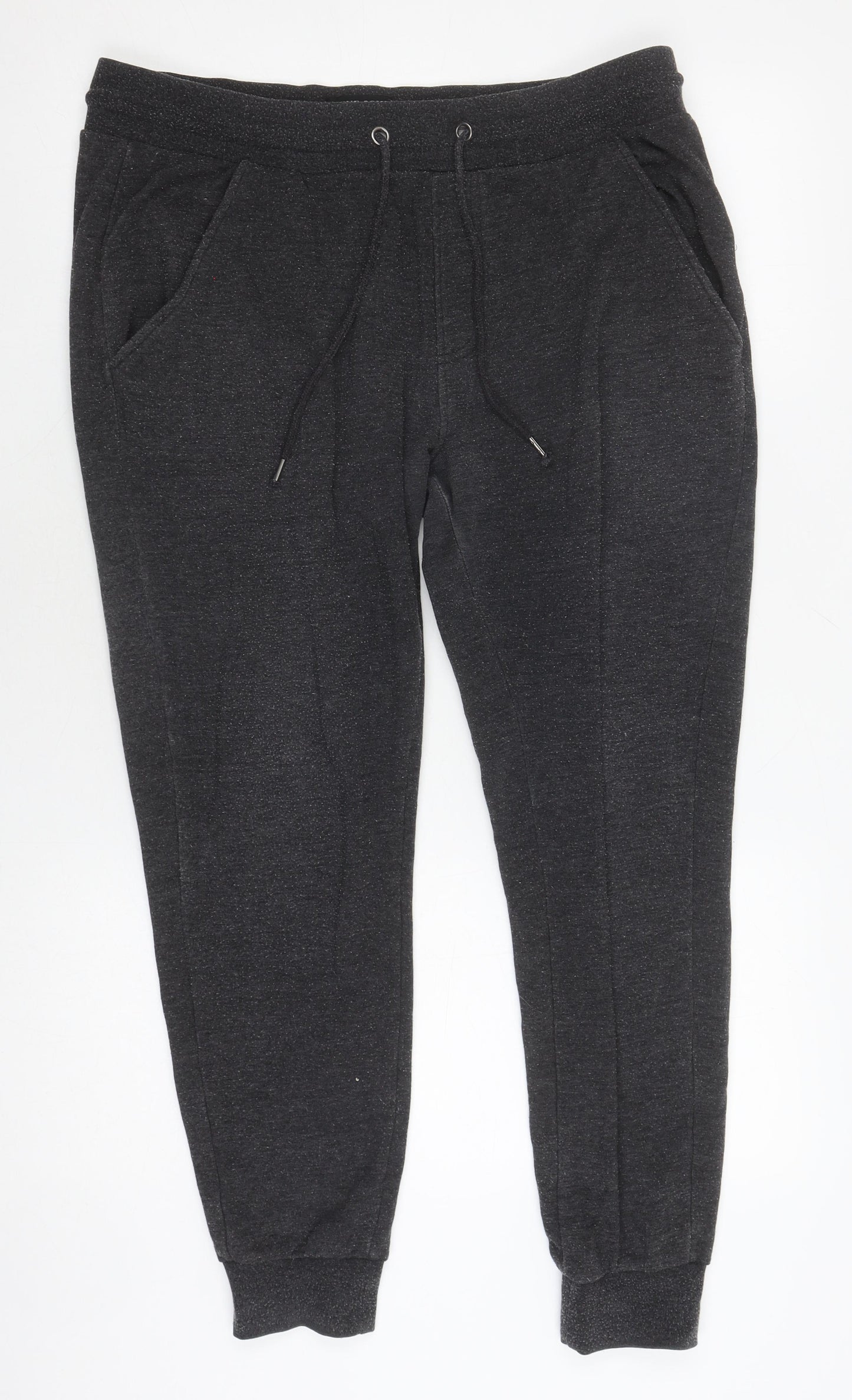 Brave Soul Women's Black Jogger Trousers L