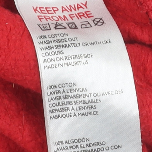 Urban Outfitters Women's Red Pullover Hoodie M