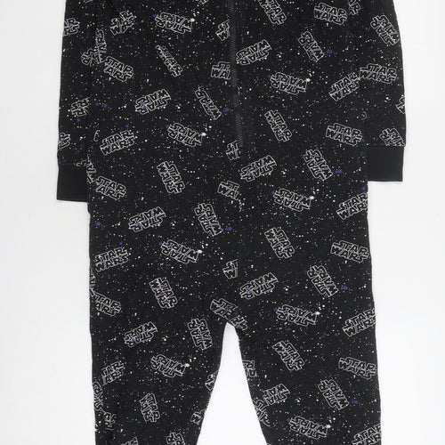 Next Star Wars Boys Black Onesie 11 Years - Cotton All Seasons