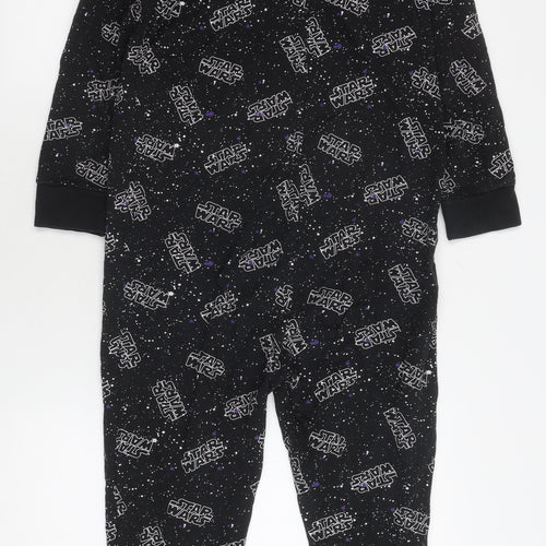 Next Star Wars Boys Black Onesie 11 Years - Cotton All Seasons