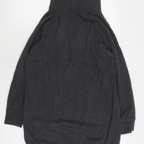 Grey Gap Women's Hoodie Jumper, M, Cotton Blend